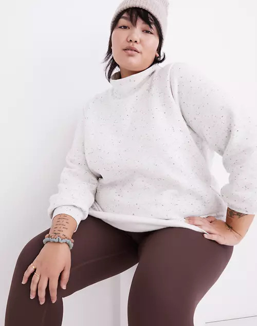 Plus MWL Betterterry Relaxed Turtleneck Sweatshirt | Madewell