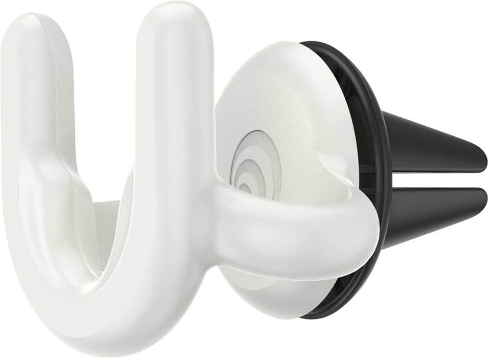 PopSockets Phone Mount for Car, Car Vent Phone Mount, Car Mount for Phone - White | Amazon (US)