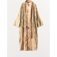 Zara - Embossed Organza Kimono - Beige-Pink - Xs-S - Woman | Zara UK