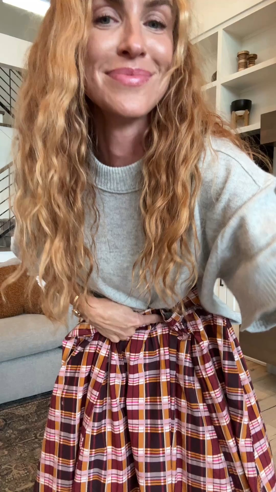 The season of DOGS.. I about died when I saw this skirt. It had to come home with me. I’m sized down in the skirt and wearing a small in the top! @anthropologie 