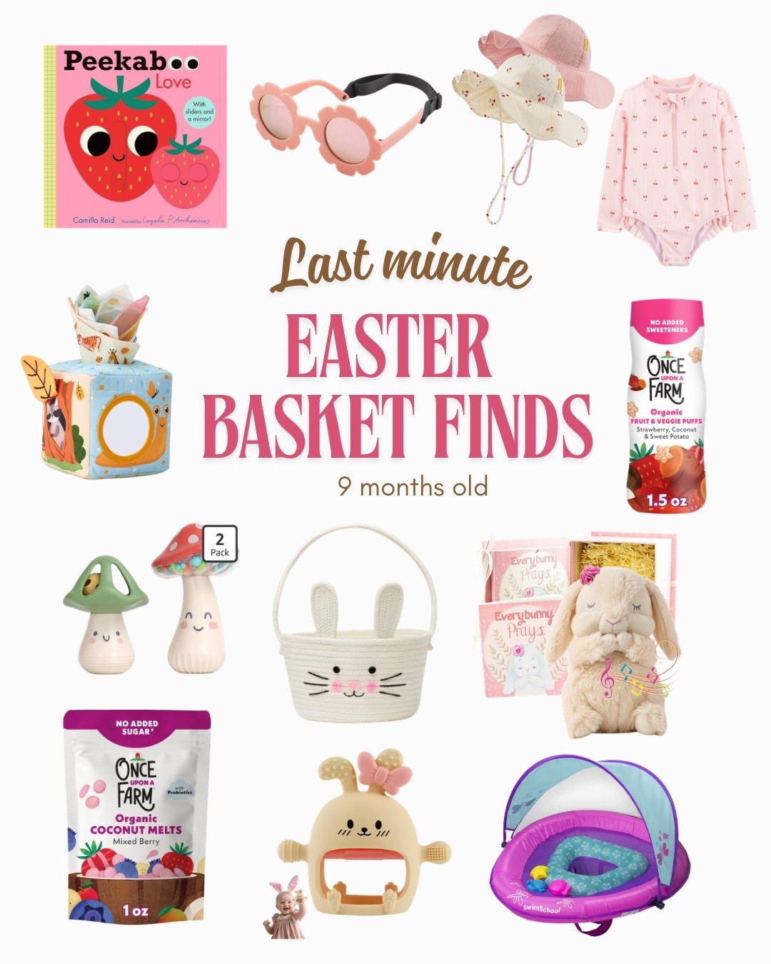 Baby Easter Basket Finds ! Last minute Easter basket 🌸

#LTKmomlife #LTKBaby #LTKKids
