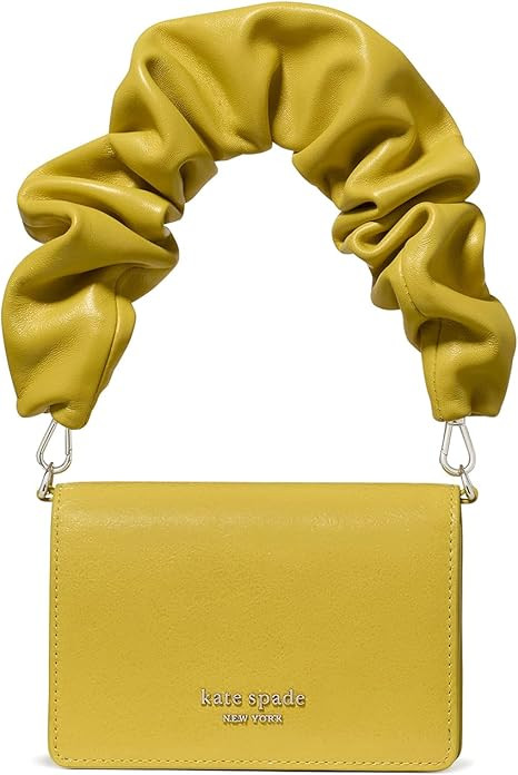 kate spade new york Natasha Crinkle Patent Leather Card Case Crossbody | Amazon (US)