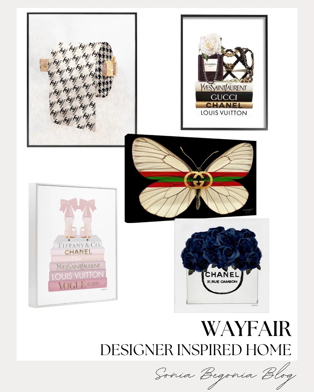 Wayfair Designer Art! ✨

Elevate your home aesthetic with these chic, designer-inspired canvas finds from Wayfair—all under $50 or $100! 🖼️

I am obsessed with the high-fashion, glamorous vibe of these art pieces. From the creative houndstooth toilet paper roll to the iconic designer book stacks topped with perfume or pink bow heels, these additions bring instant sophistication. I love how the bold butterfly with gold accents and the elegant blue rose bouquet create a curated, high-end look that is perfect for any office or glam room refresh!

#WayfairHome
#DesignerInspired
#WallArt
#HomeDecor
#WayfairFinds
#GlamHome
#InteriorDesign
#AestheticHome
#PinkDecor
#HomeStyling
#LTKHome
#WayfairStyle
#HomeRefresh
#ChicHome
#BudgetFriendly

#LTKHome