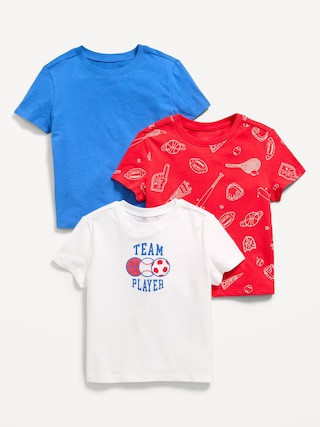 Short-Sleeve T-Shirt 3-Pack for Toddler Boys | Old Navy (US)