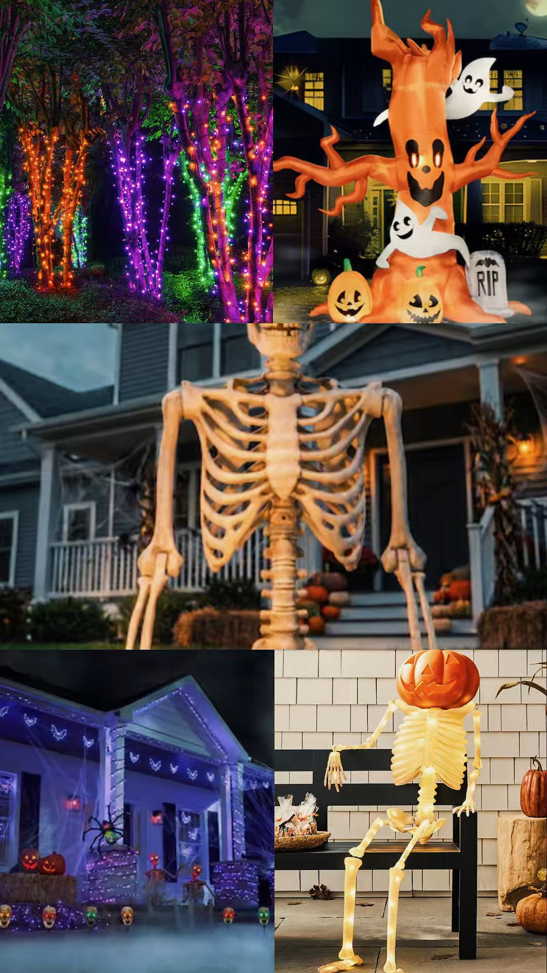 Transform your home into the ultimate haunted house! 👻 From flickering lanterns to realistic cobwebs and eerie yard stakes, these outdoor finds are perfect for setting a spooky vibe this October. Whether you’re going for classic haunted or full-on horror, check out my favorites to get your porch Halloween-ready. Shop the looks below! #HalloweenDecor #SpookySeason #OutdoorHalloween #HauntedPorch #HalloweenStyle

#LTKOver40 #LTKSeasonal #LTKHome