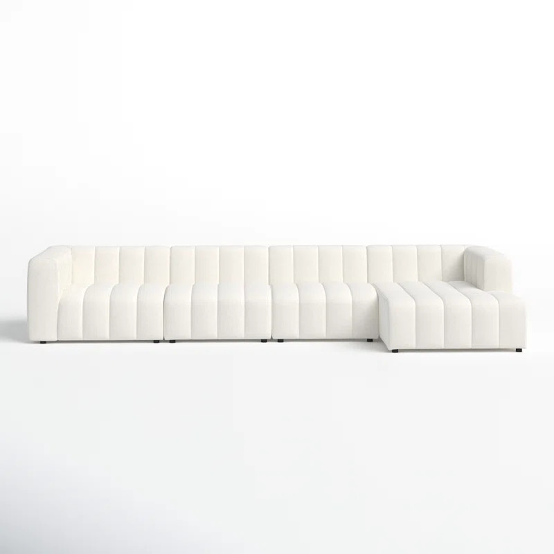 Bowry 4 - Piece Upholstered Sectional | Wayfair North America
