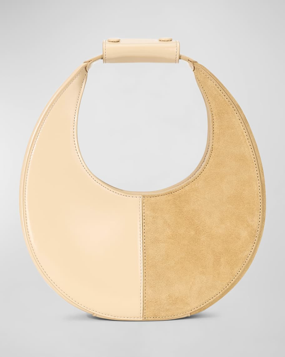 STAUD Moon Split Mini Top-Handle Bag | Neiman Marcus