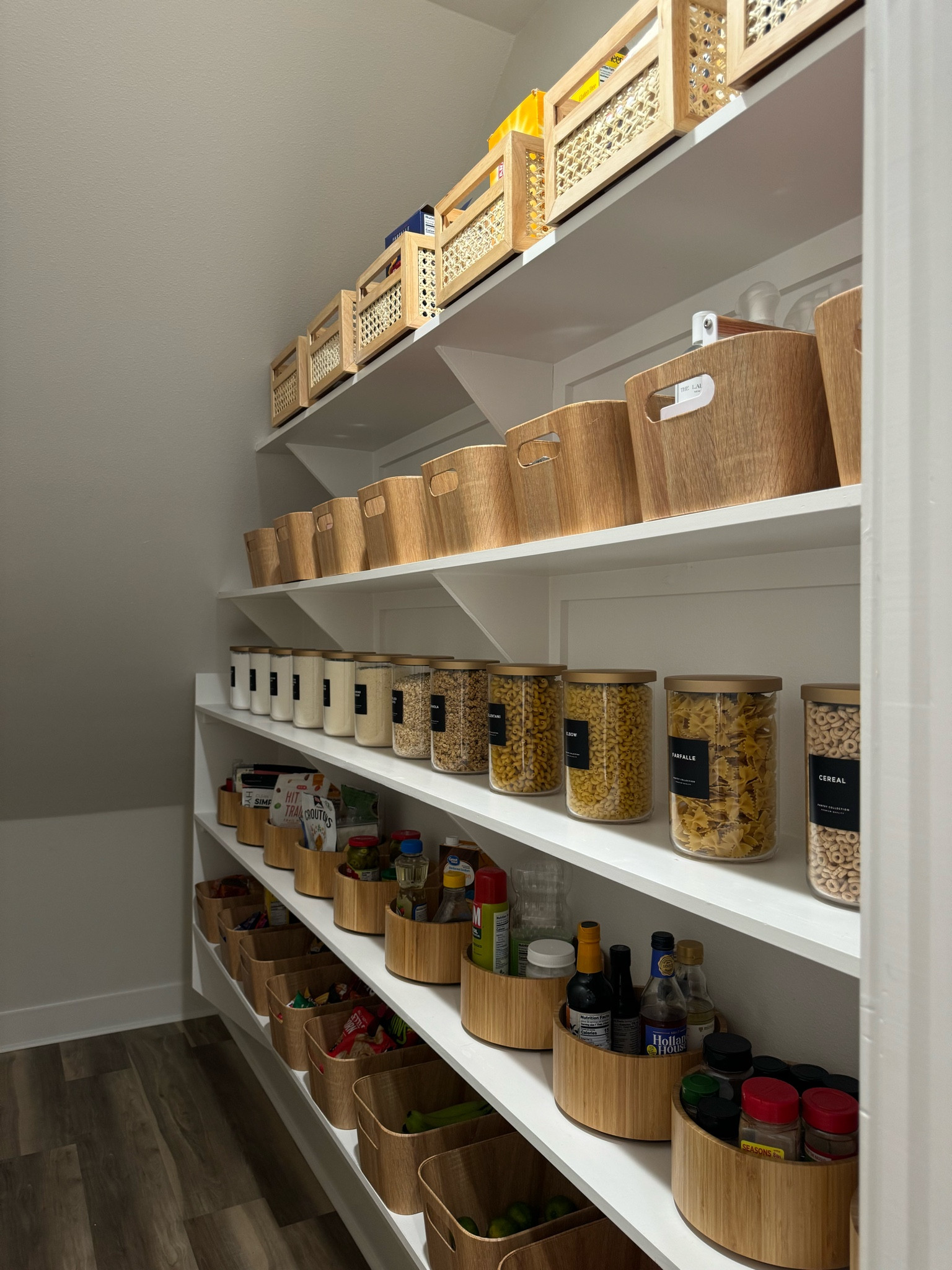 Pantry is almost complete, going to add some finishing touches but so happy with how it turned out!! 😍🥰

#LTKHome