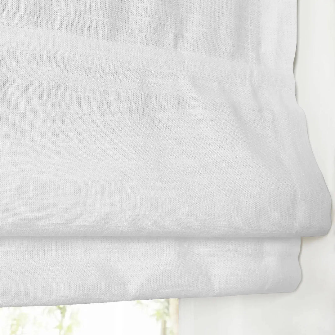 Jawara Linen Cotton Roman Shade Cordless | TWOPAGES