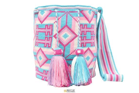 Large Wayuu Mochila Bag With Special Tassels  Large | Etsy | Etsy (US)