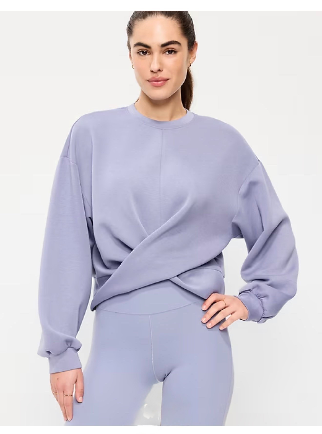 Bounce Fleece Twist-Front Top

Featuring Bounce Fleece. A smooth, cooling finish that feels good and looks chic everywhere you go

#LTKfitnessgoals #LTKSeasonal #LTKWorkwear