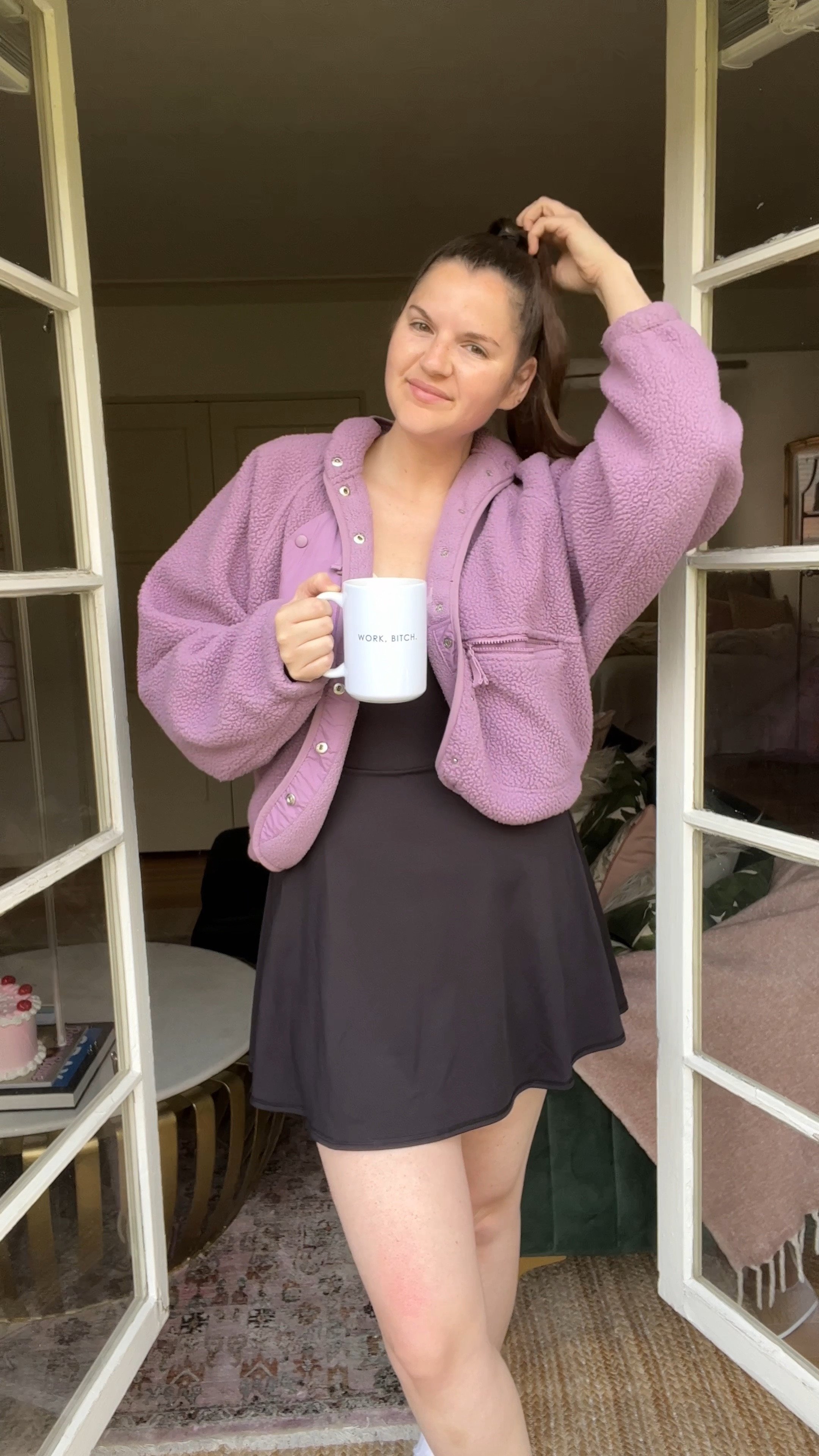 Old navy PowerSoft Fit & Flare Shelf-Bra Support Cutout-Waist Dress for Women, activewear, fitness dress, black and white, budget friendly, affordable, on sale now, workout clothes, spring / summer, free people, fp movement Hit The Slopes Fleece Jacket, outerwear, light coat, purple, casual outfit, work from home, loungewear

#LTKsalealert #LTKunder100 #LTKunder50