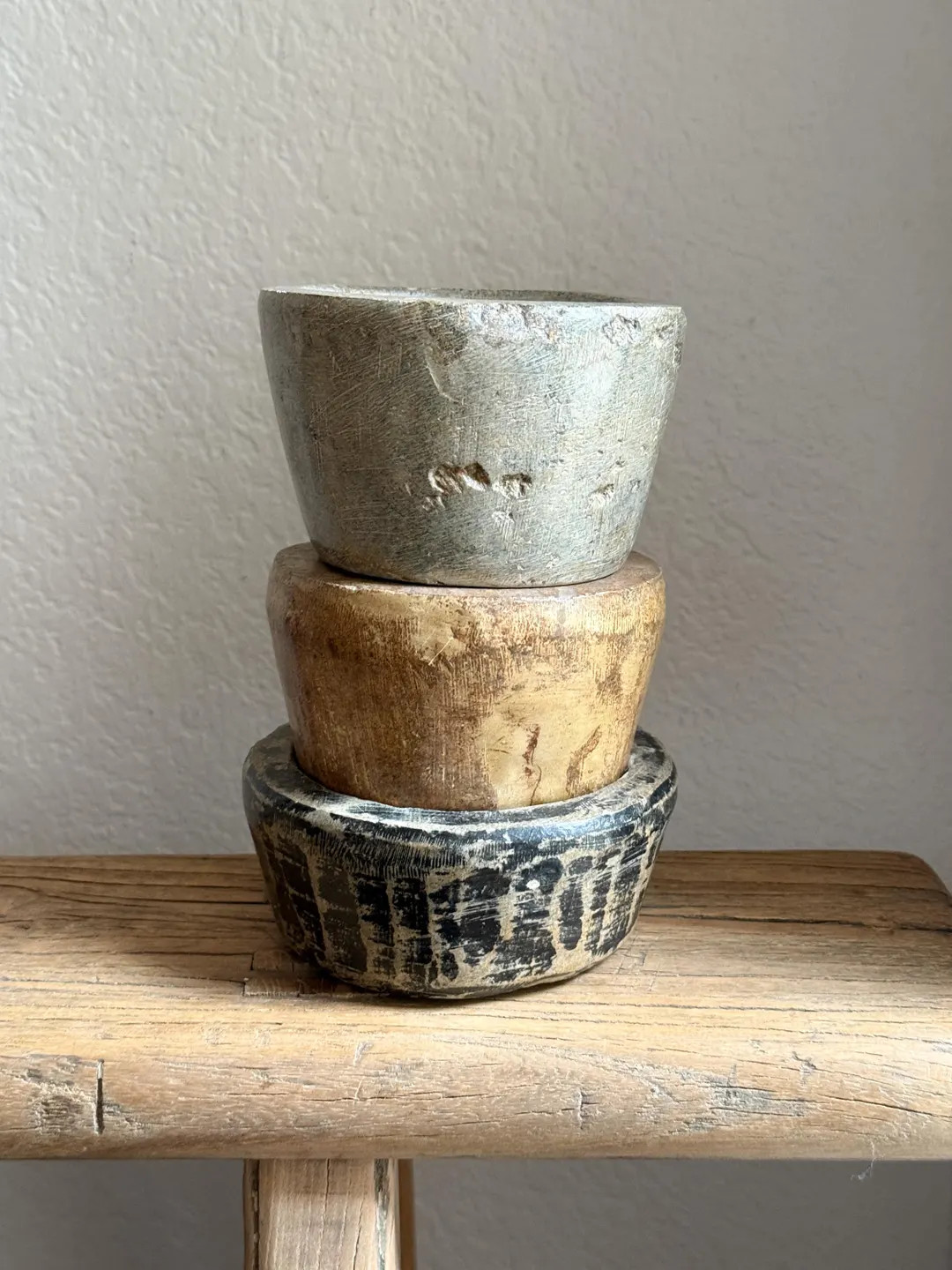 Vintage Stone Bowl / Stone Pickle Pot | Etsy (US)