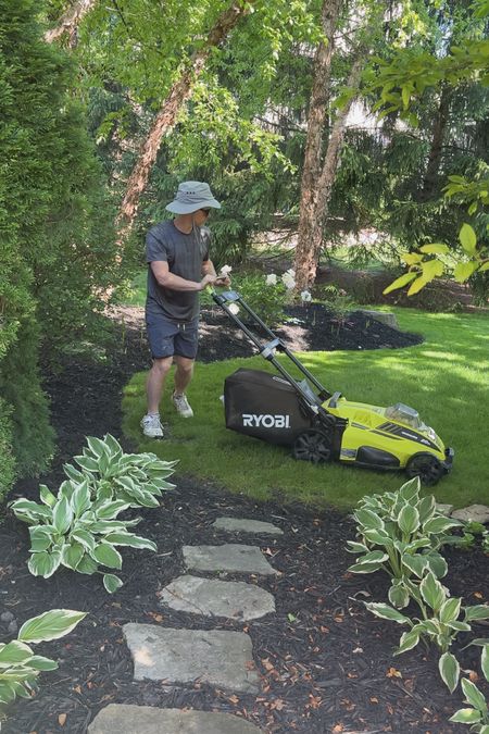 This Ryobi mower from @homedepot is self-propelled and easy to maneuver! It’s battery operated and has 70 minutes of runtime! It can cut up to 3/4 of an acre! #thehomedepot #homedepotpartner

#LTKSeasonal #LTKStyleTip #LTKHome