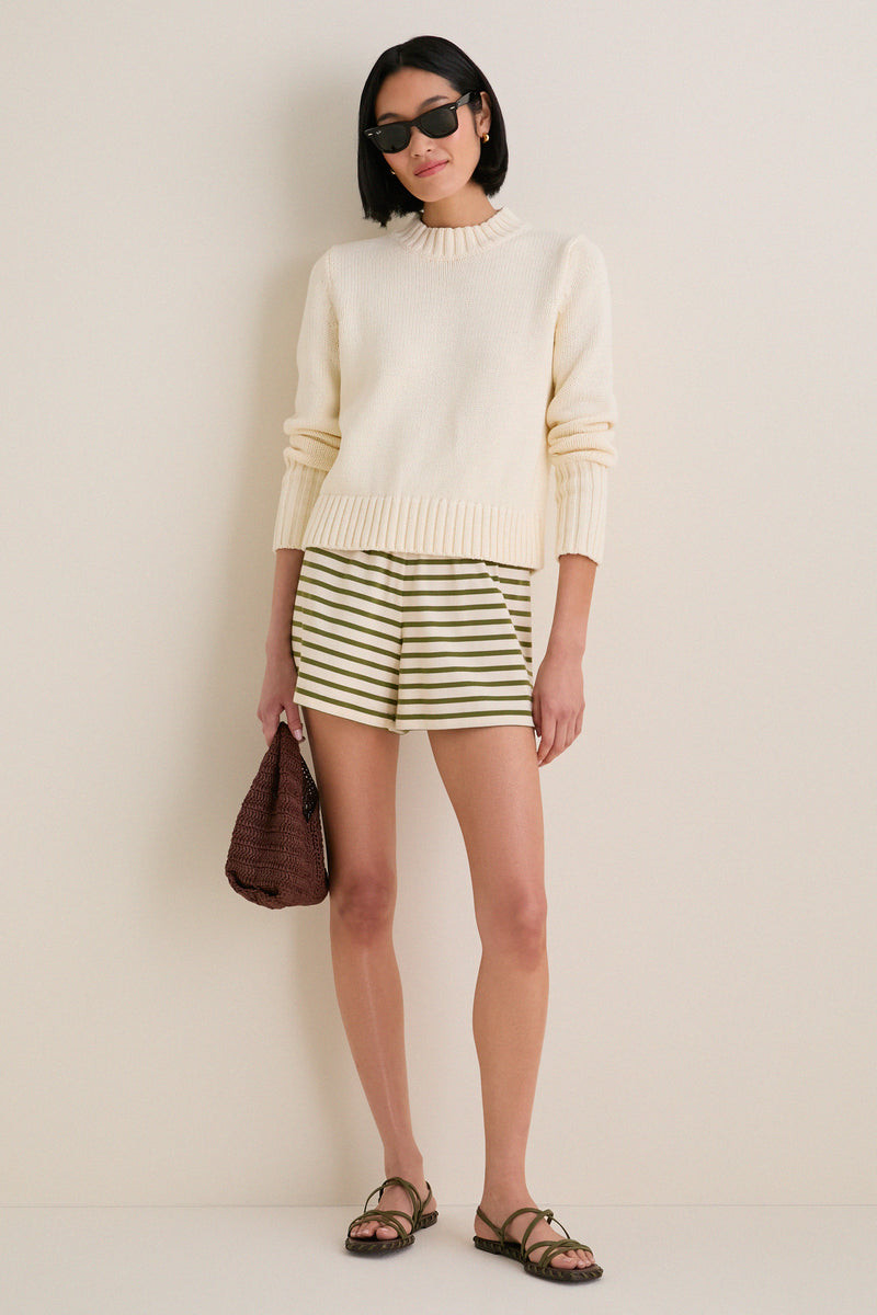 Ivory Cotton William Crewneck | Tuckernuck (US)