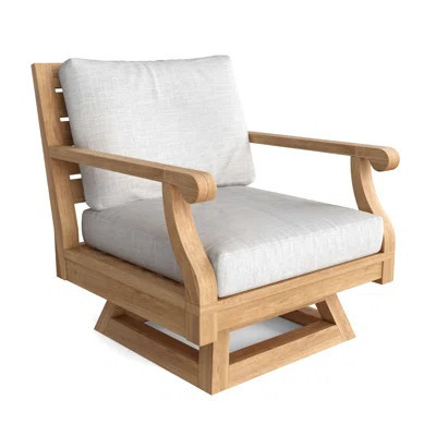 Riviera Swivel Armchair + Cushion | Wayfair North America