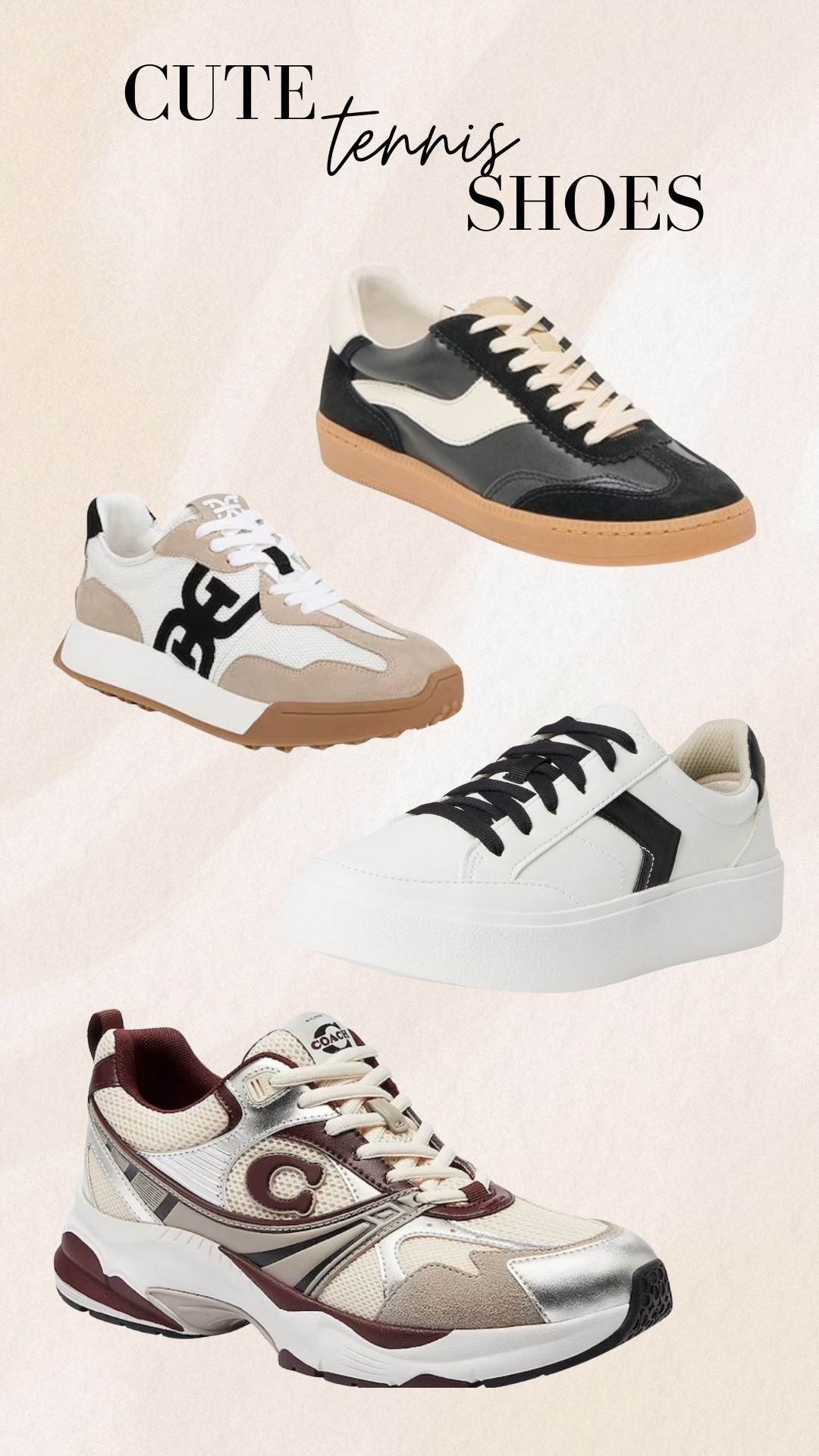 If you love a clean, classic sneaker moment — these are the perfect everyday pairs! Neutral tones, sporty details, and styles you can wear with literally everything from athleisure to jeans to casual dresses. 🤍🖤

These are some of my most-loved picks for comfort + style:
• Neutral everyday sneakers
• Platform styles for a little extra height
• Trendy logo + retro-inspired designs
• Perfect for errands, travel days, and casual outfits

Tap any shoe to shop! 🤍✨
#SneakerStyle #TennisShoes #EverydaySneakers #NeutralOutfits #LTKStyle #LTKFinds #SneakerObsessed #ComfyShoes #AthleisureStyle


#LTKootd #LTKActive