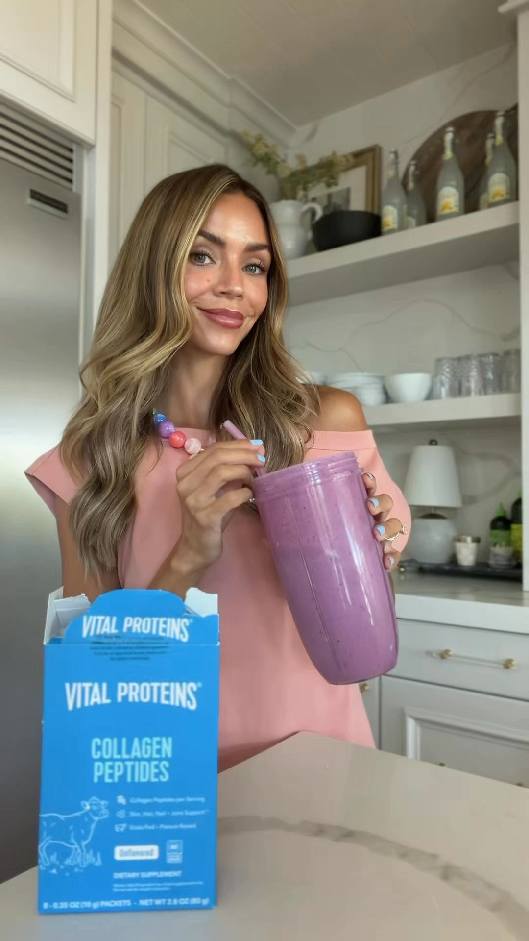 #ad #VitalPartner @target
The easiest habit I’ve added to my routine lately 🤍
I love that I can grab all my go-to @vitalproteins collagen peptides at Target depending on my day—

• Powder for my morning coffee at home

• Stick packs when I’m on the go

• Gummies for an easy daily collagen addition

It just makes staying consistent feel effortless ✨ #targetpartner #stayvital @Shop.LTK #liketkit 
**These statements have not been evaluated by the Food and Drug Administration. These products are not intended to diagnose, treat, cure or prevent any disease.