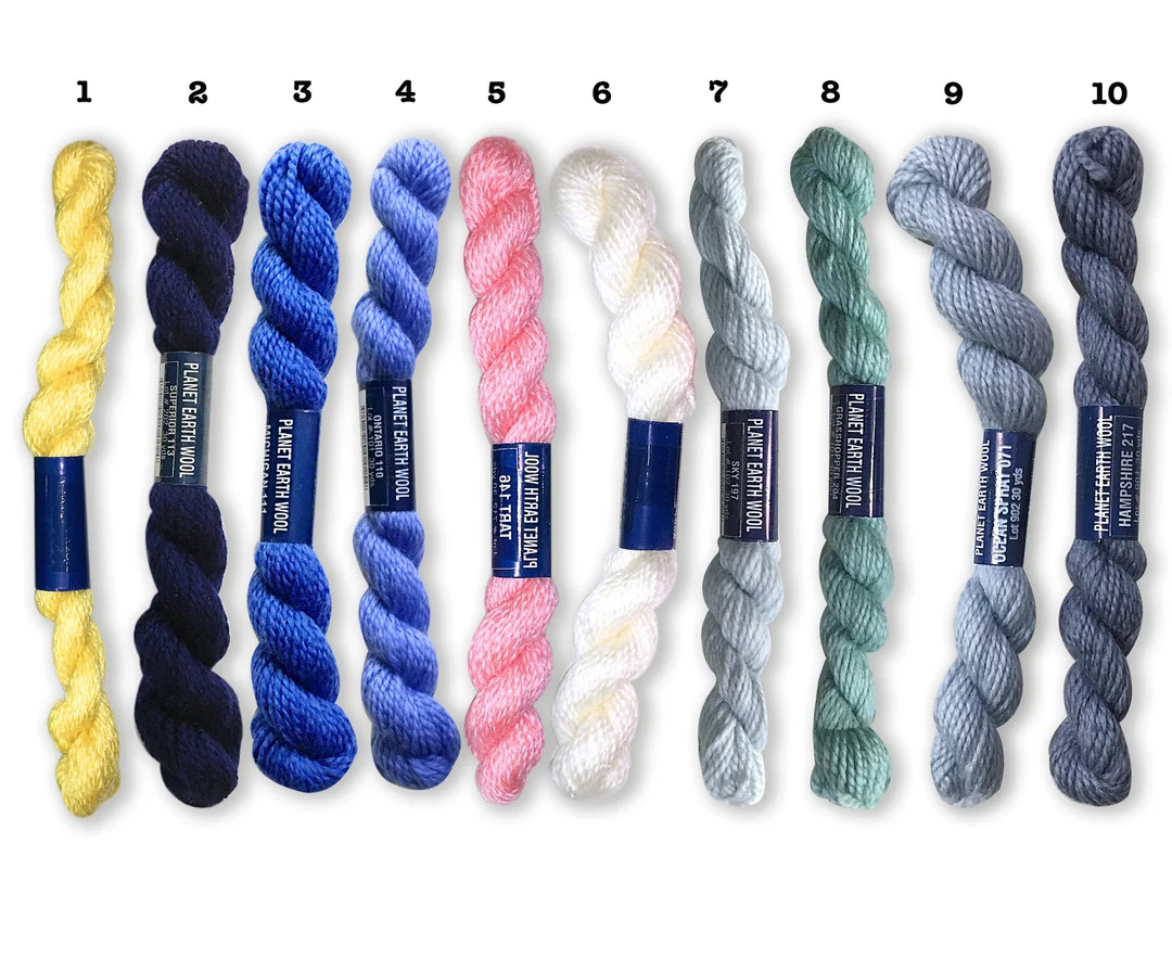 Needlepoint Threads / Background Colors / 7 Dollars per Skein - Etsy | Etsy (US)