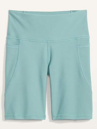 High-Waisted Powersoft Side-Pocket Biker Shorts for Women -- 8-inch inseam$25.00($25.00 - $26.99)... | Old Navy (US)