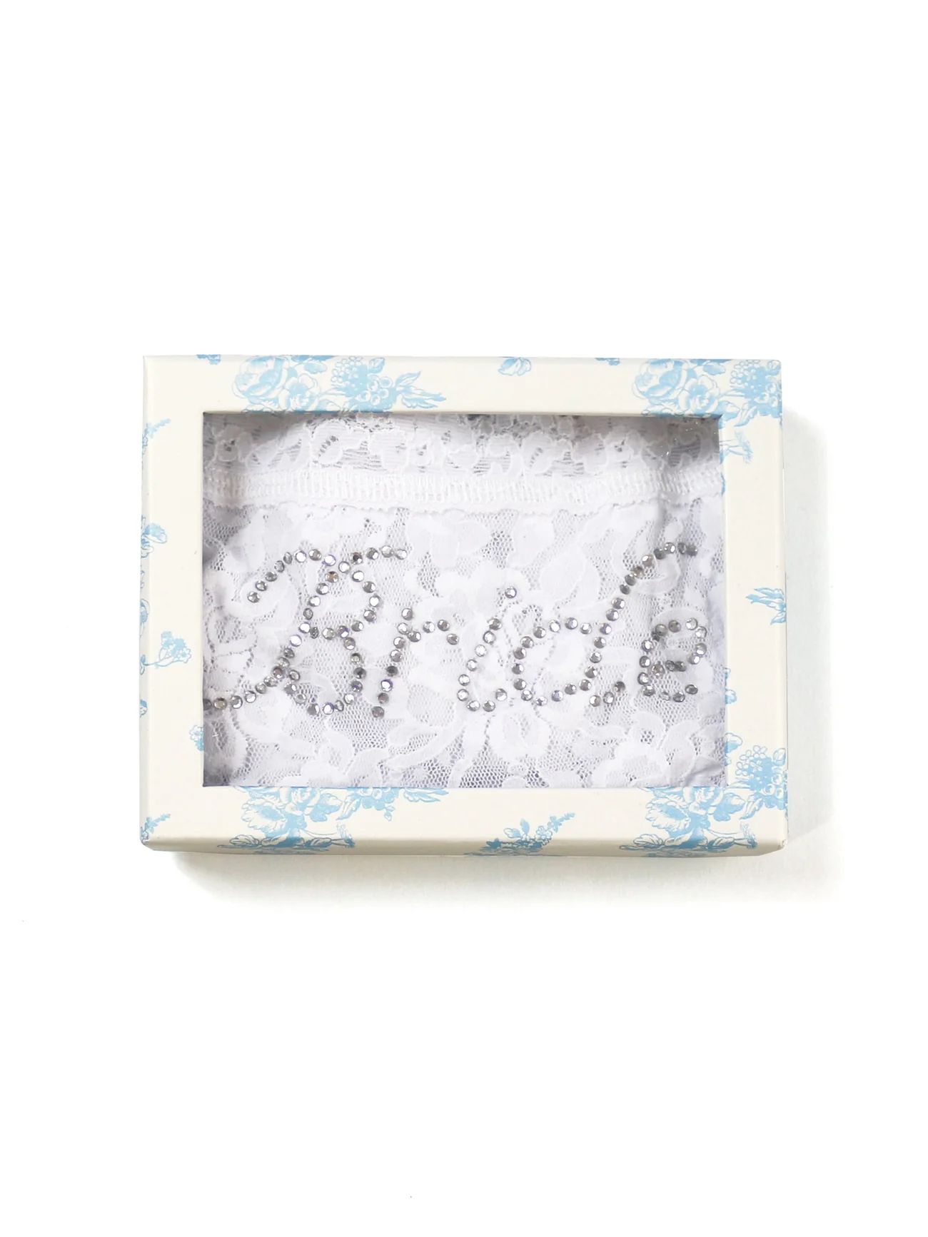 Bride Crystal Signature Lace Cheeky Hipster in Gift Box | Hanky Panky