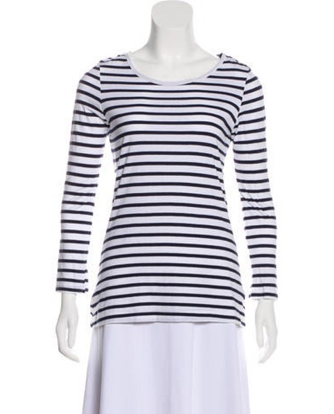 A.l.c. Striped Knit Top White | The RealReal
