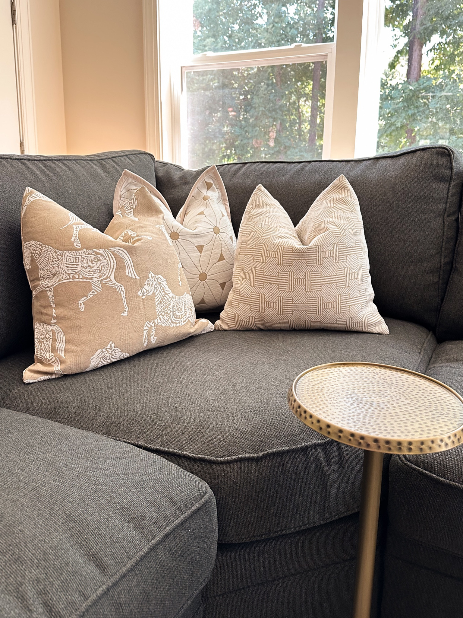 These pillow covers from Amazon really impressed me! The material is high quality and they look designer. I want to buy more! 

My pillows are 18 x 18. Please note that there are different dimension options!  

#LTKHome #LTKFindsUnder50 #LTKStyleTip