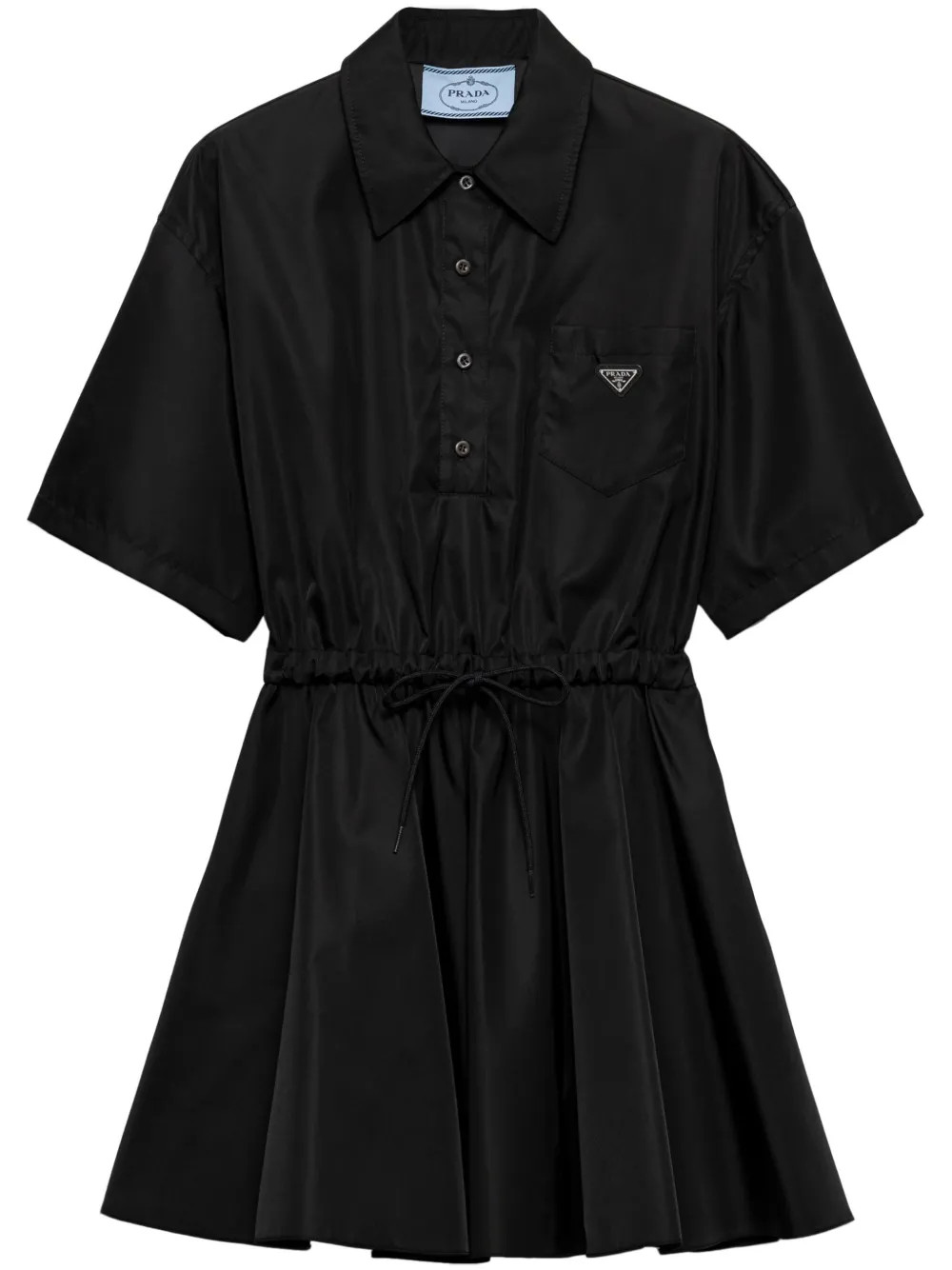 Prada Re-Nylon Dress | Black | FARFETCH | Farfetch Global