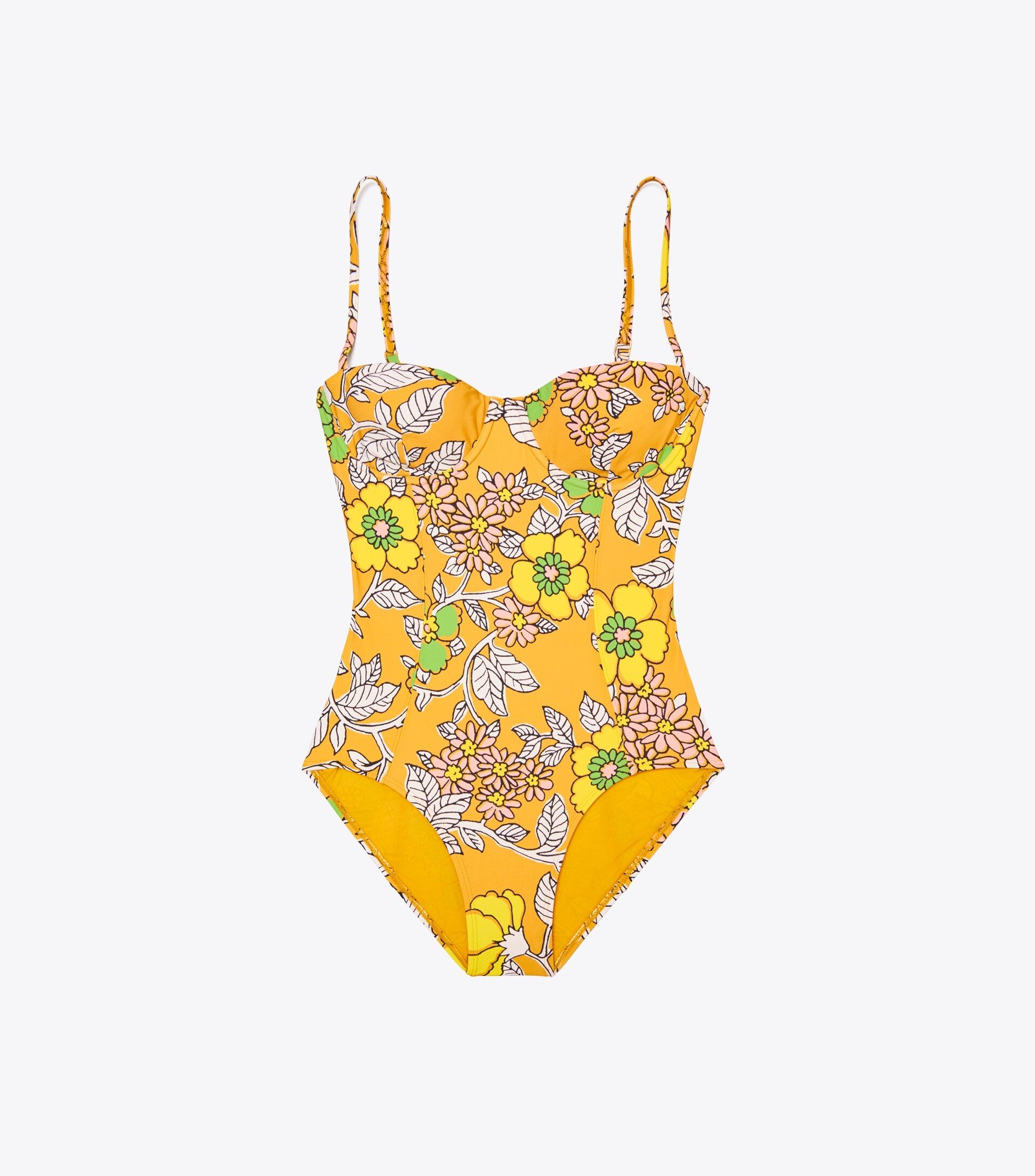 Printed Underwire One-Piece Swimsuit | Tory Burch (US)