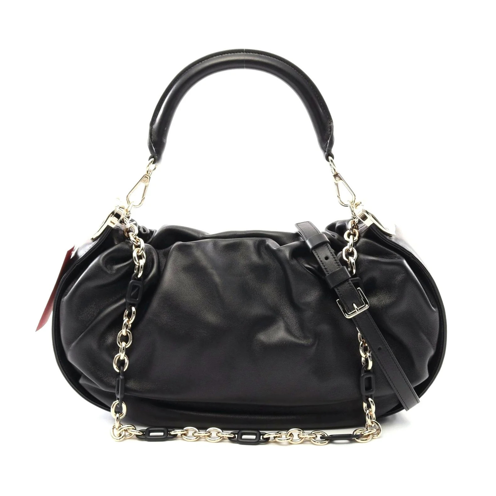 Roger Vivier Leather Hobo Medium Shoulder Bag | Shop Simon