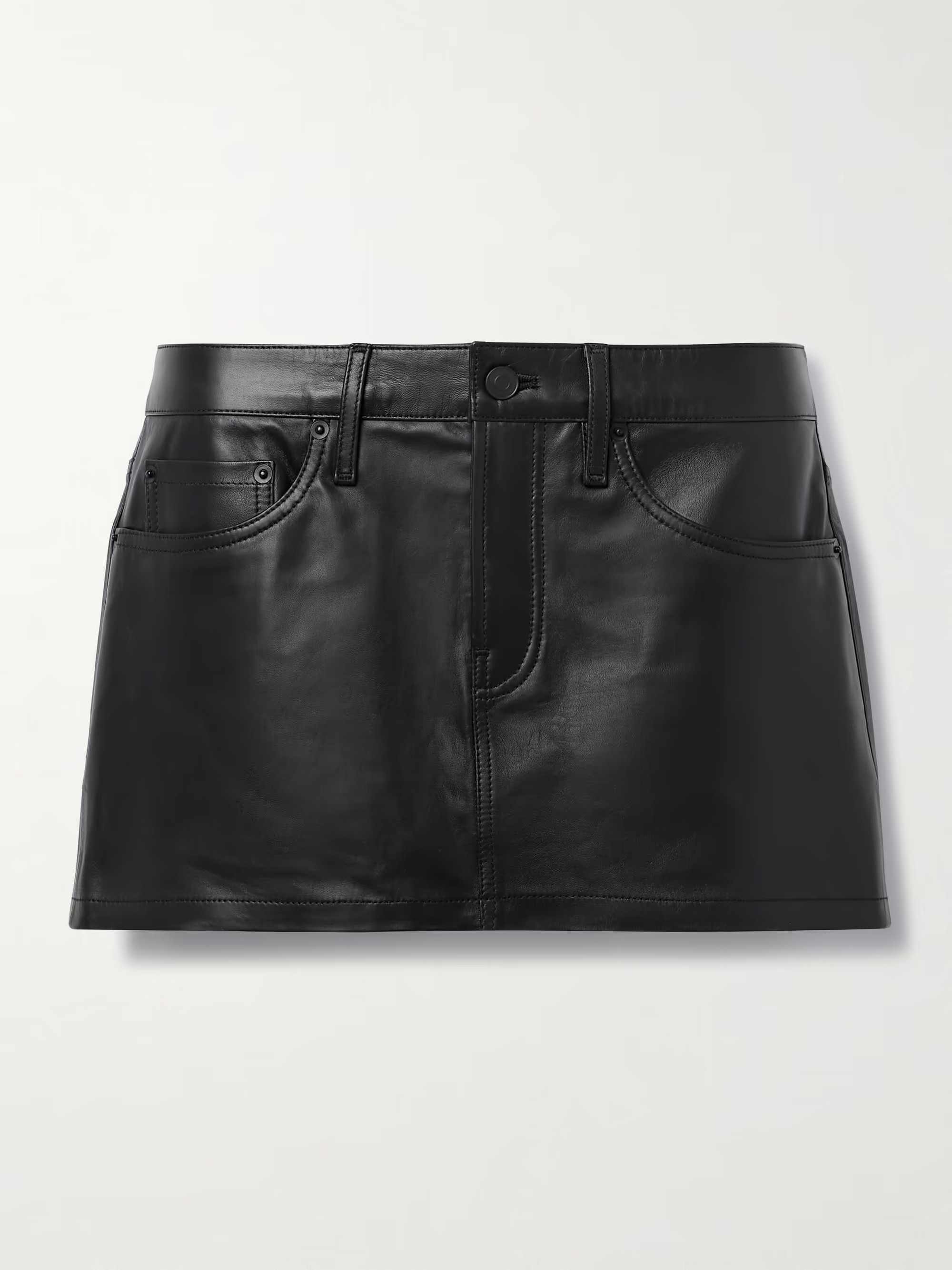 WARDROBE.NYC Leather mini skirt | NET-A-PORTER | NET-A-PORTER APAC