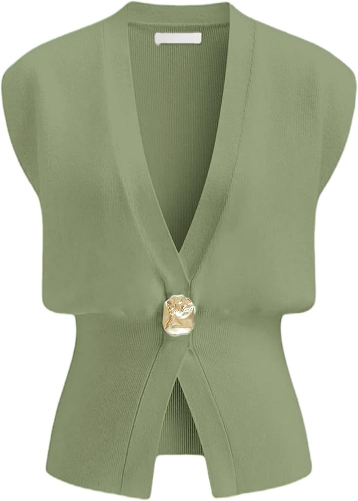 AMEBELLE Womens Vest Tops Pullover V Neck Sleeveless Knit Summer Top for Women | Amazon (US)