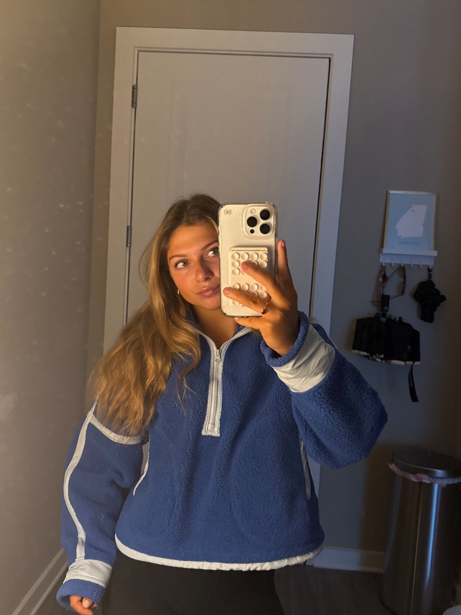 fleece jacket 
blue jacket 
quarter zip 
fleece quarter zip

#LTKStyleTip #LTKHoliday #LTKFindsUnder100