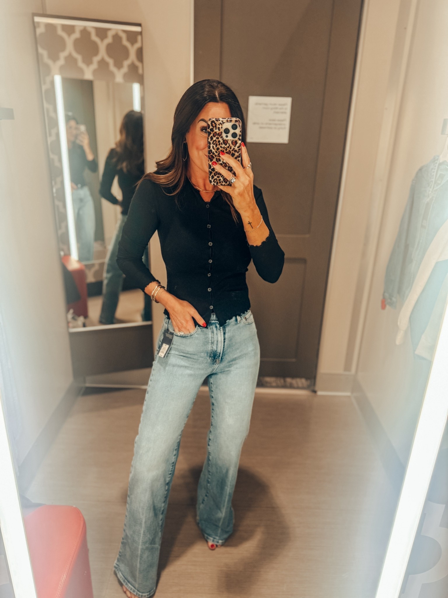 Wearing a 2 in these Target jeans. I’m usually a 0-2, 5”6 for reference, and 140lbs. 

#LTKgrwm #LTKSeasonal #LTKootd