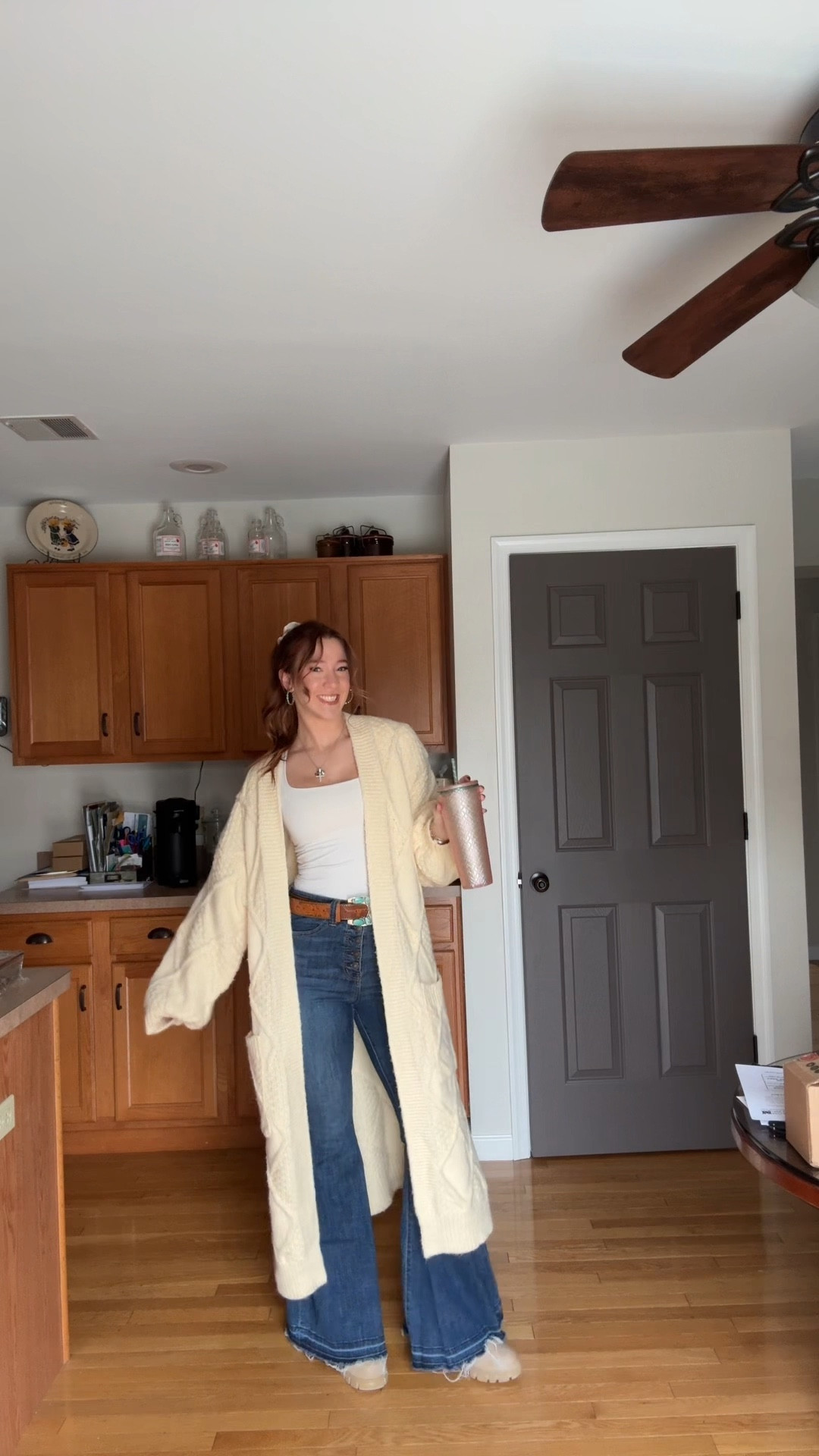 A cozy church outfit for this Sunday Service 🫶🏻✨Cardigan is the Liza Open Front Cardigan from the Worth Collective but it’s sold out right now so I haves similar styles linked

#LTKSeasonal #LTKStyleTip #LTKHoliday