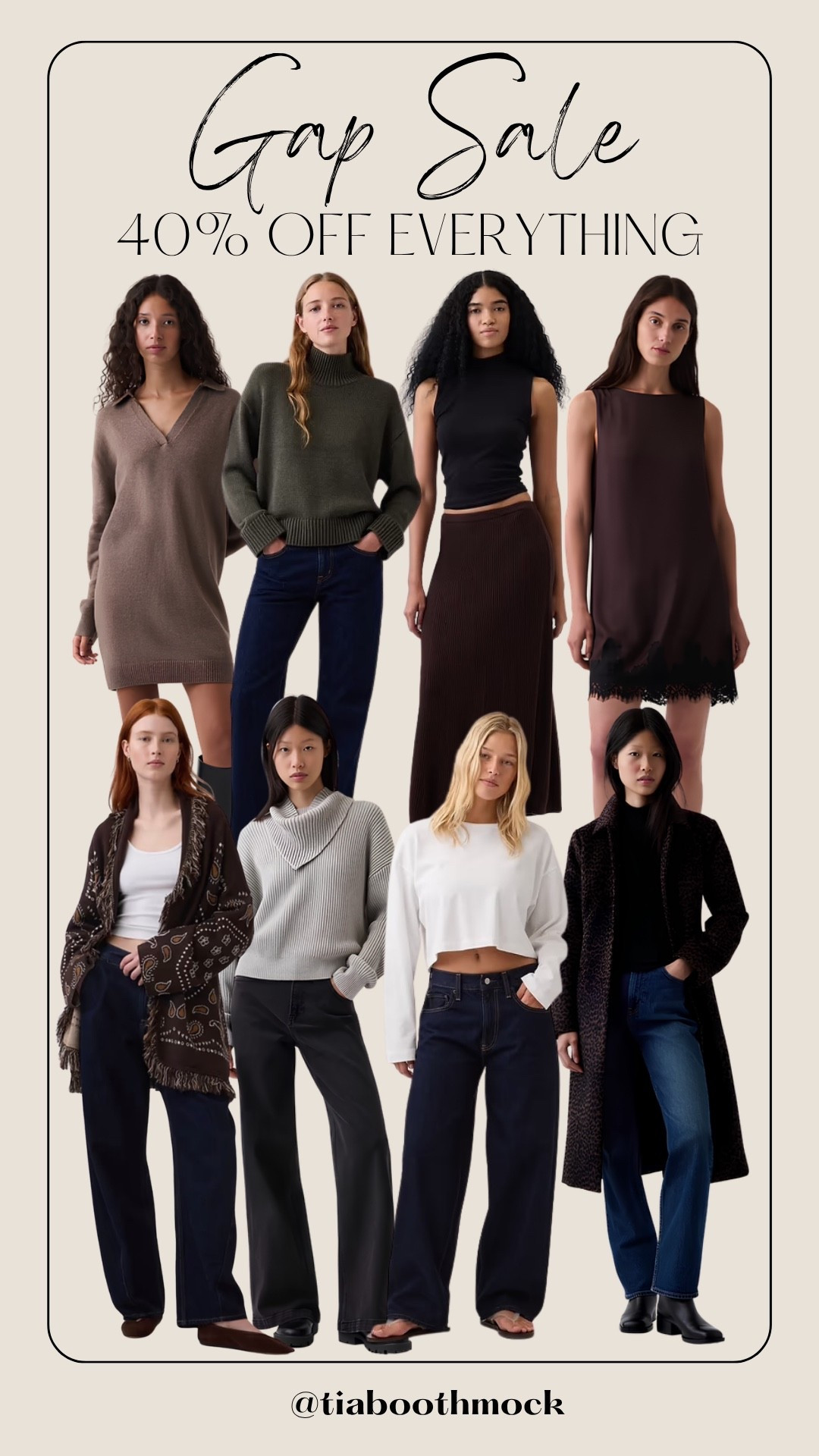 Shop 40% off sitewide during Gap’s friends and family sale! So many good fall pieces including CashSoft!