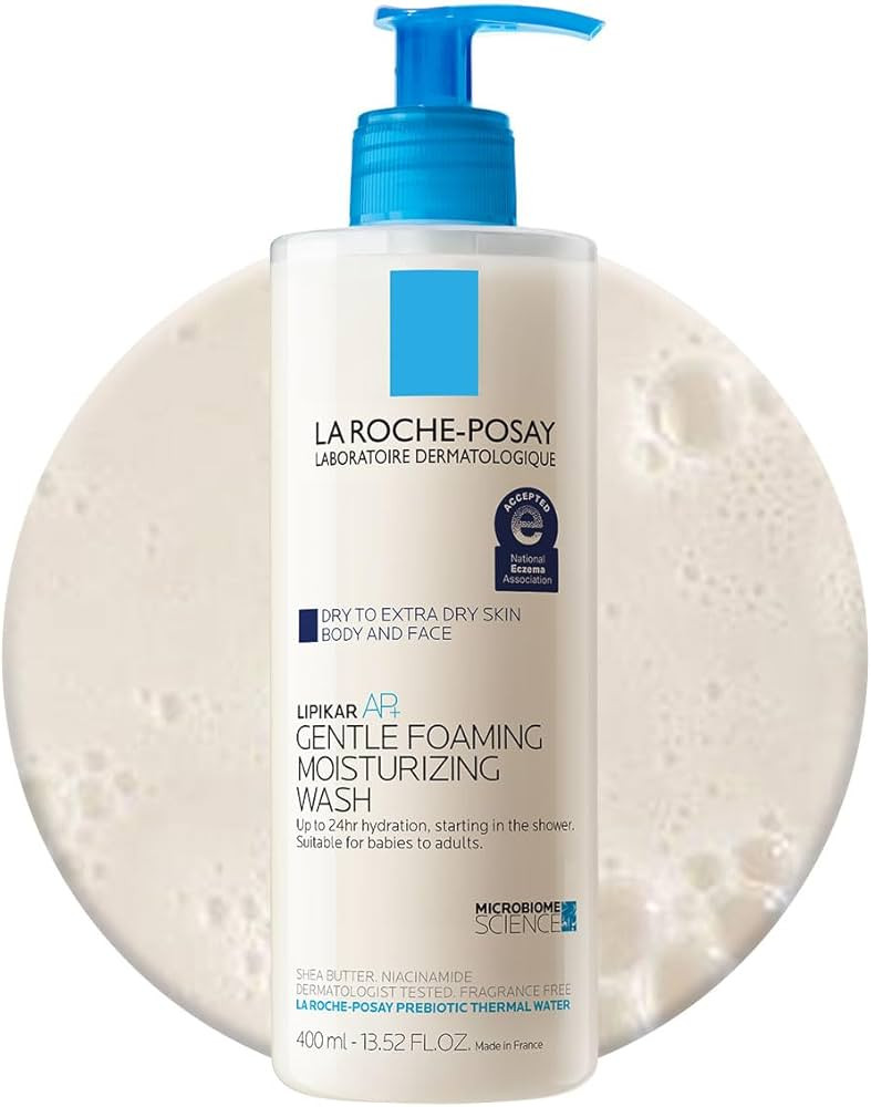 La Roche-Posay Lipikar AP+ Gentle Foaming Moisturizing Wash, Shea Butter + Niacinamide + Glycerin... | Amazon (US)