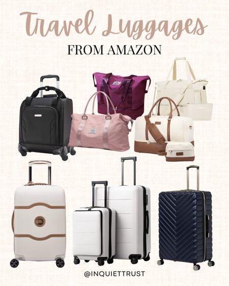 Cute travel bags from Amazon!

#travelessentials #amazonfinds #affordablefinds #suitcase #travelmusthaves

#LTKitbag #LTKtravel