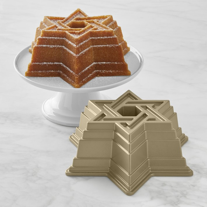 Nordic Ware Nonstick Cast Aluminum Star of David Bundt® Cake Pan | Williams-Sonoma