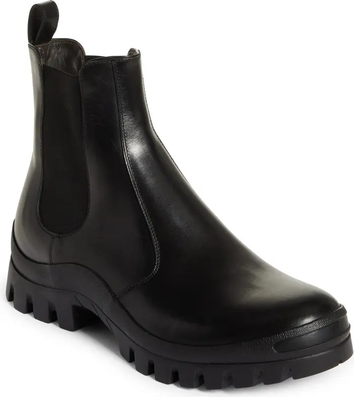 The Row Greta Lug Sole Winter Chelsea Boot | Nordstrom | Nordstrom