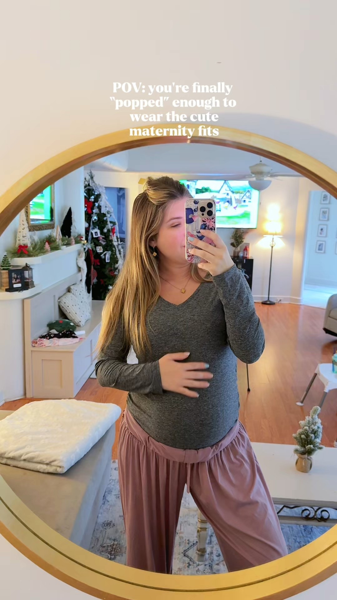 Maternity outfit of the day 🖤

#LTKFindsUnder50 #LTKmomlife #LTKBump