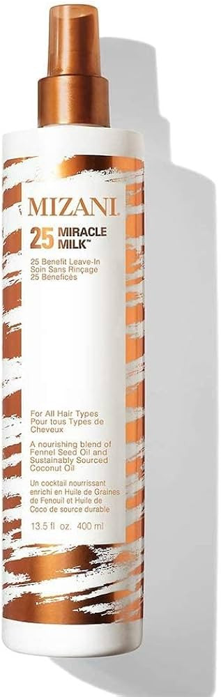 Mizani 25 Benefit Miracle Milk Leave in Conditioner - Heat Protectant & Detangler Spray, With Coc... | Amazon (US)