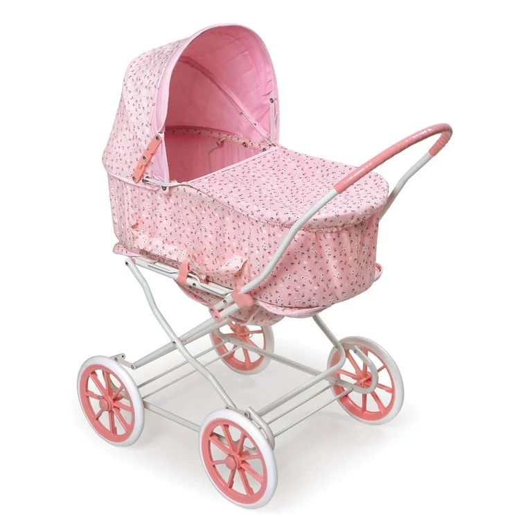 Badger Basket Just Like Mommy 3-in-1 Doll Pram/Carrier/Stroller - Pink/Rosebud - - Walmart.com | Walmart (US)