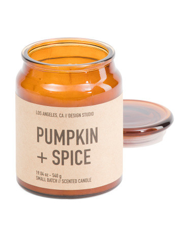 19oz Pumpkin Spice Candle | TJ Maxx