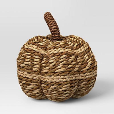 Medium Patterned Woven Pumpkin Natural - Threshold™ | Target