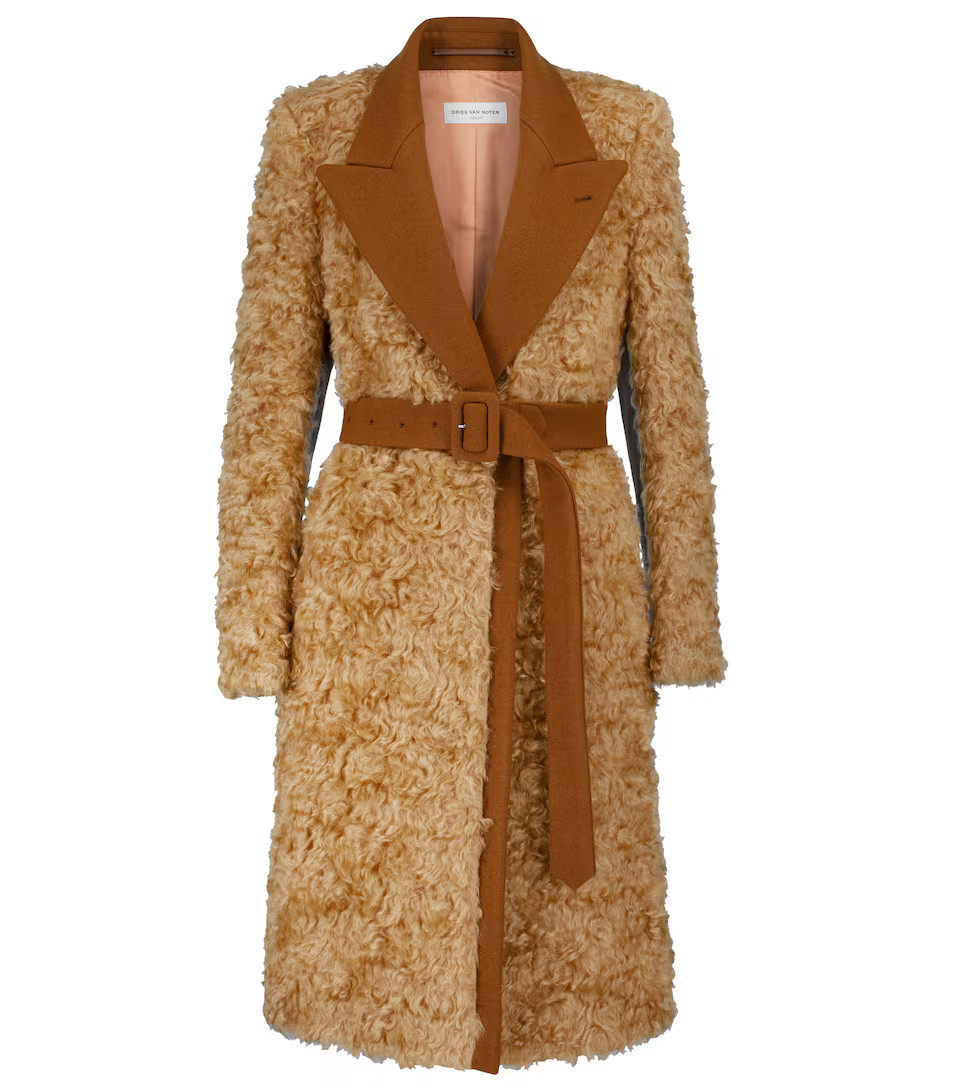 Paneled faux shearling coat | Mytheresa (US/CA)