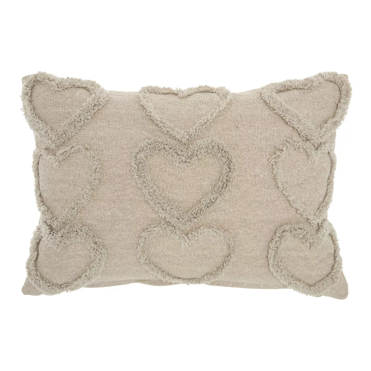 Mina Victory Life Styles Raised Hearts Throw Pillow | Kohl's