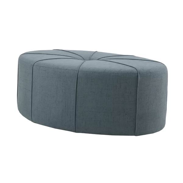 Telly 48.5" Wide Tufted Oval Cocktail Ottoman | Wayfair North America