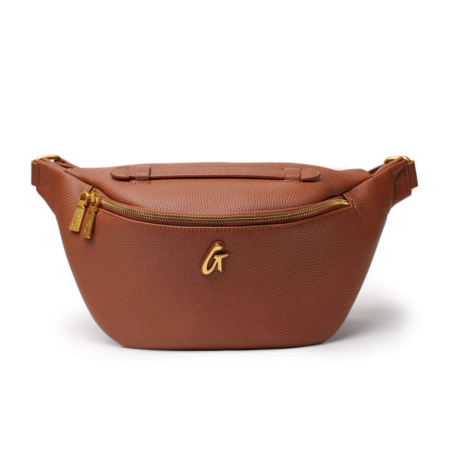 PEBBLE FANNY PACK - BROWN | Glam-Aholic Lifestyle