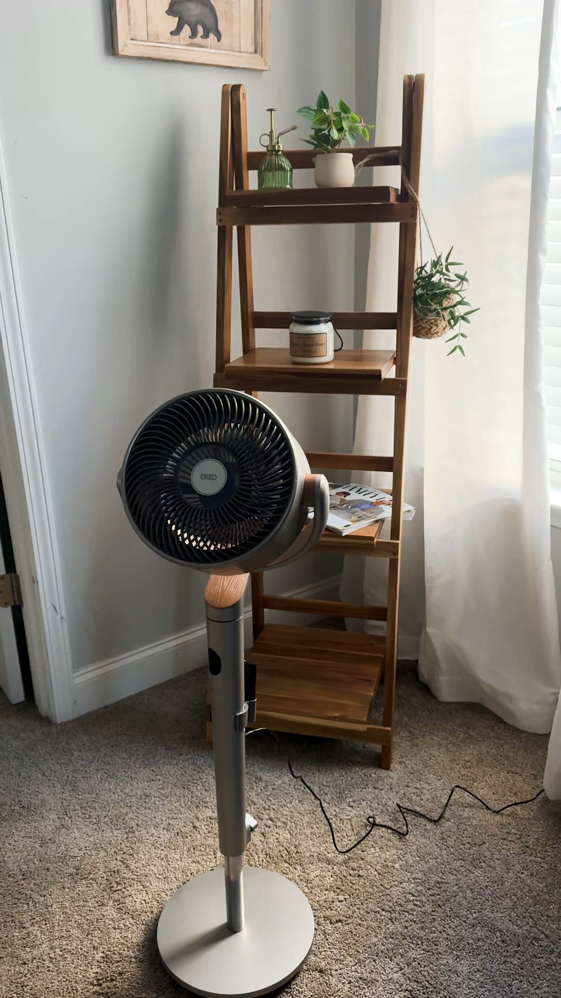 From one fan girl to another… you’re welcome ☺️ 
.
But FR, she rotates vertical & horizontal, has multiple (8) speeds, 3 modes including a turbo mode, a remote & timer. We love her 💨💕

#LTKFindsUnder100 #LTKHome #LTKSaleAlert
